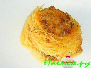 "Гнёзда" запечённые