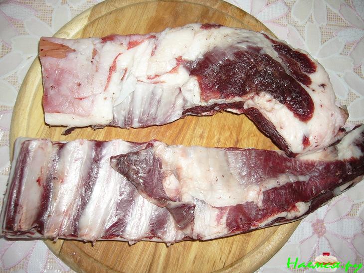 Чанахи с бараньеми ребрышками Чанахи с бараньеми ребрышками