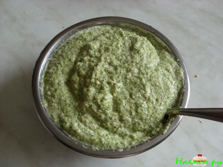 Гнезда из смешанного фарша