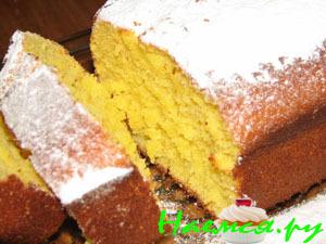 Морковный кексик с манкой на кефире