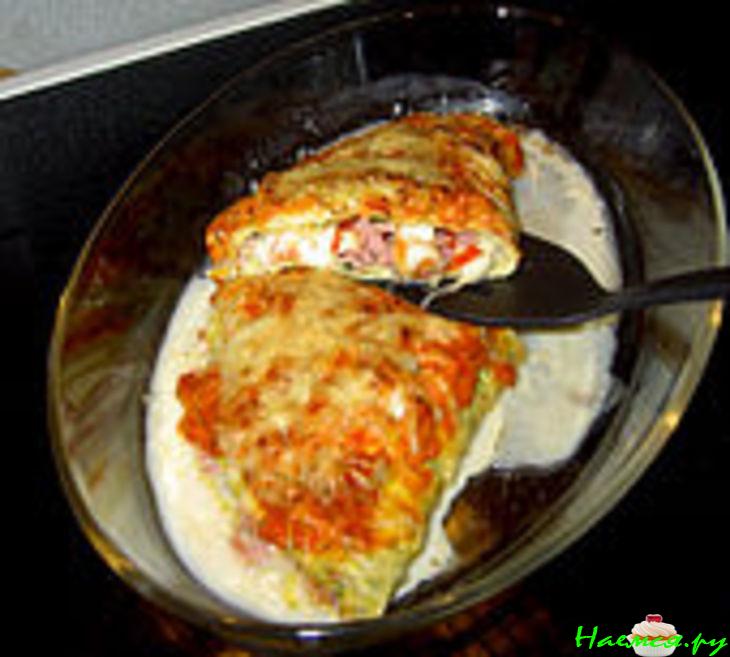 Омлет-калцоне на завтрак