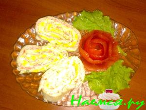 Лавашный рулет 