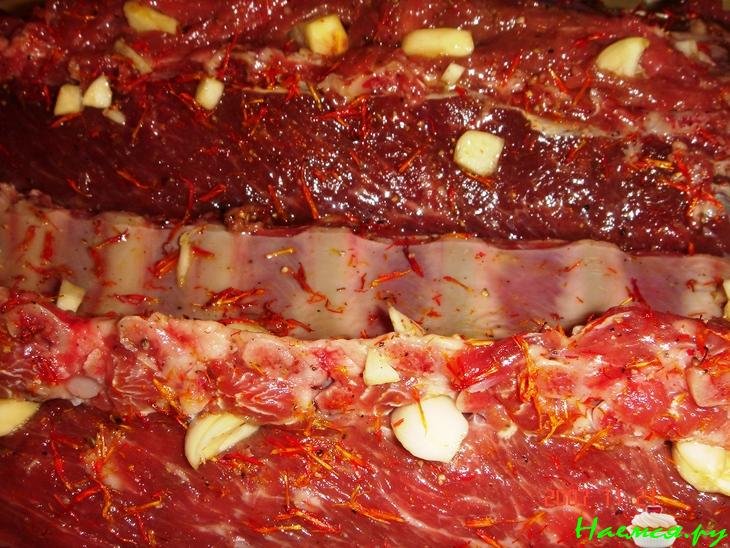 Баранья корейка в рукаве Баранья корейка в рукаве