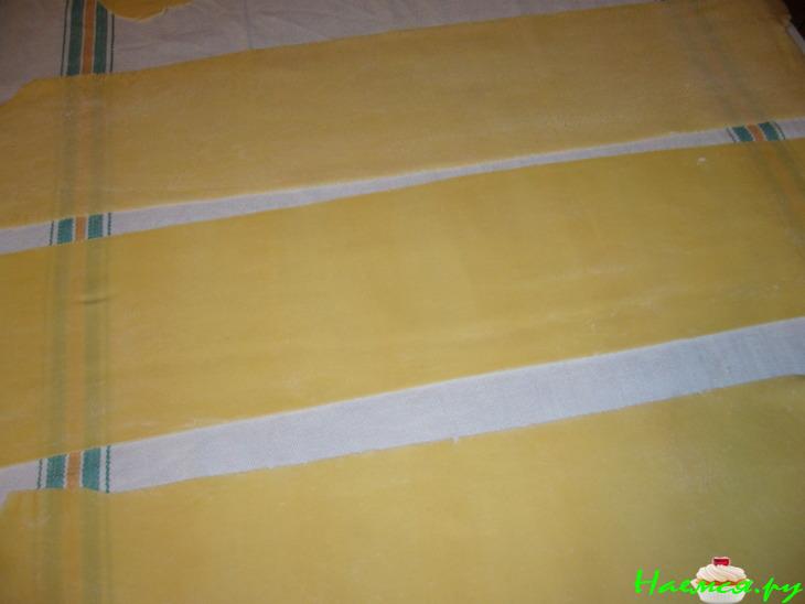 Каннелони с овощами под соусом "Бешамель"