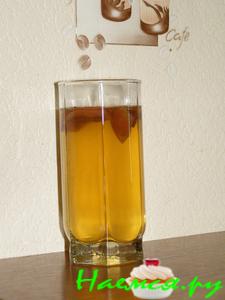 Узвар с имбирем