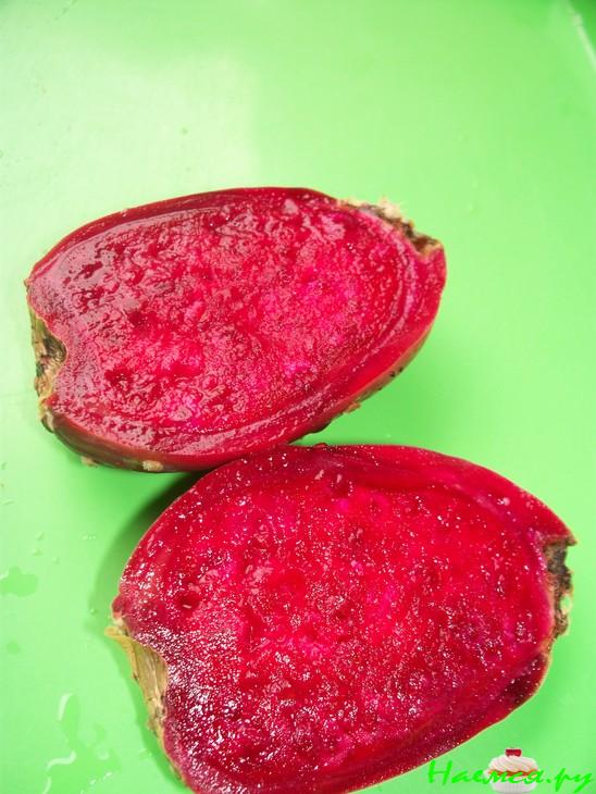 Салат фруктовый с кактусовой грушей!