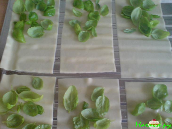 Рулетики из лазаньи