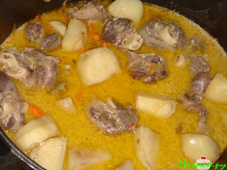 Бараньи голяшки в маринаде