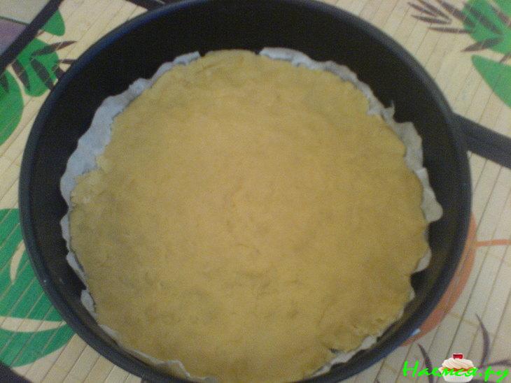 Клубнично-песочный тарт