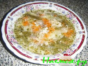 Суп из стручковой фасоли