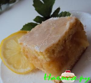 Лимонно-яблочный пирог (Manzanitas)