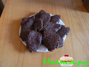 Печенье с овсяными хлопьями