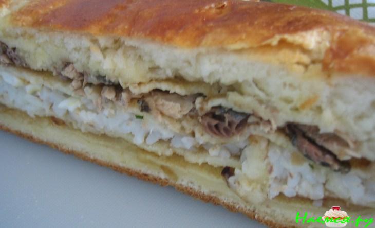 Кулебяка "Выходные на носу"