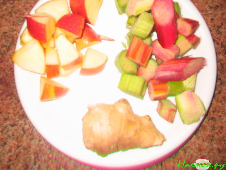 Пирог из ревеня. Рецепт моей Бабушки