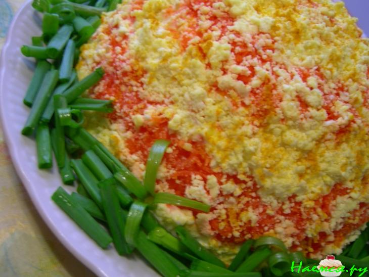 Салат "Одуванчик"