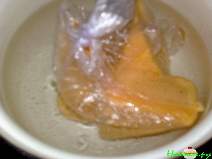 Сырный рулет с ветчиной