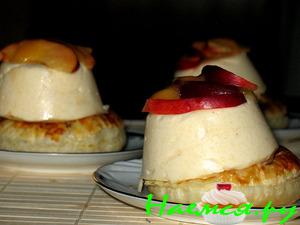 Персиково-сливочное пирожное Персиково-сливочное пирожное