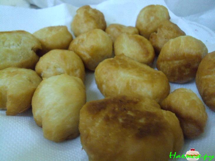 Постные дрожжевые пончики