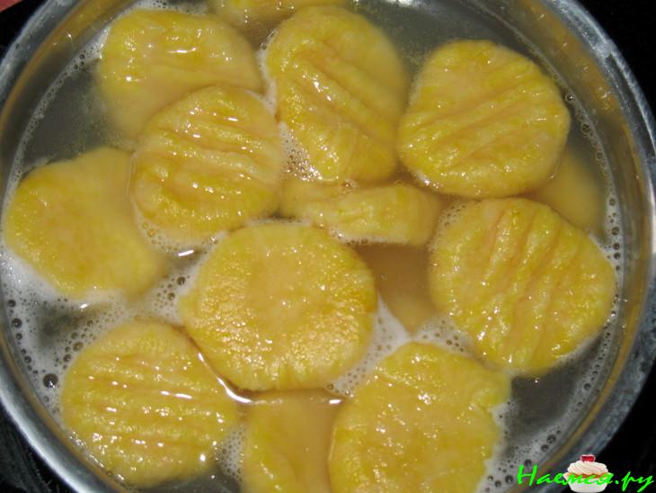 Творожно-тыквенные ньокки