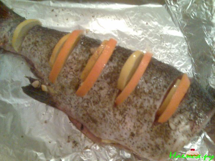 Апельсиновая рыбка запечённая