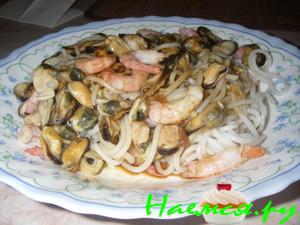 Салат "Нептун" с фунчозой