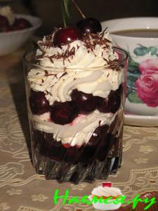 Вишня со сливками «Черный лес»