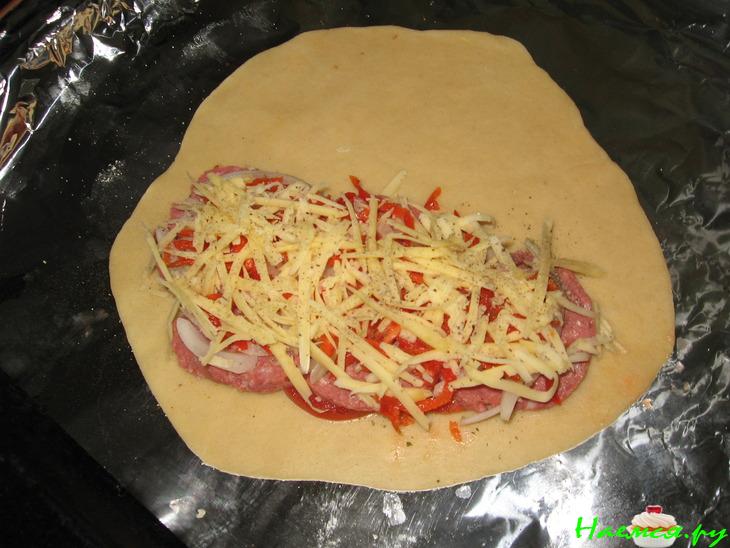 Пицца "Кальцоне" (мой вариант)