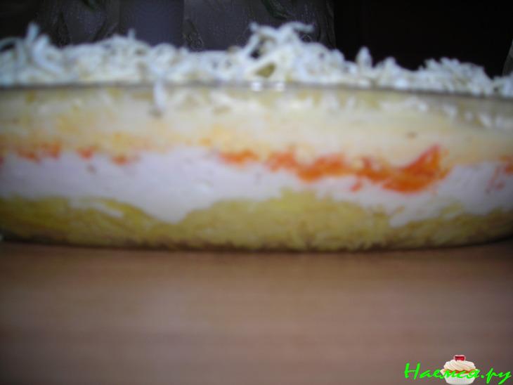 Салат "Жгучая блондинка"