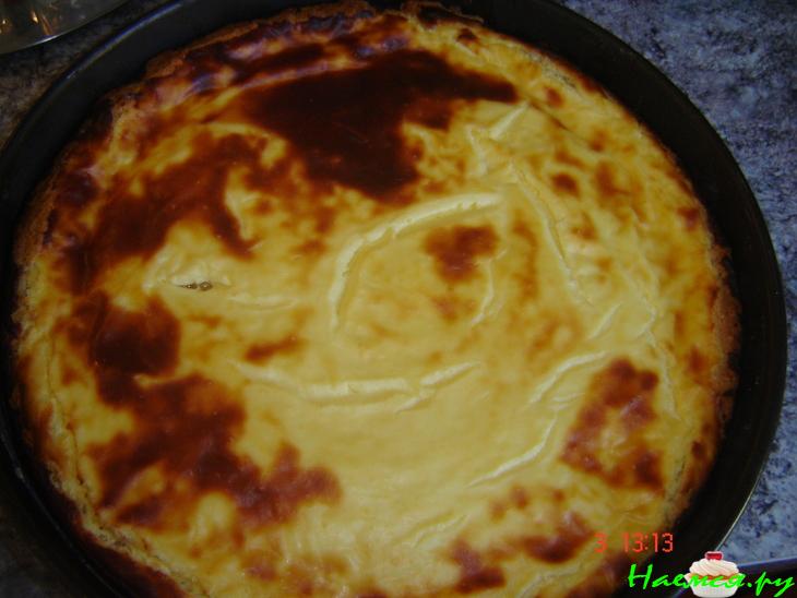 Творожно-грушевый пирог