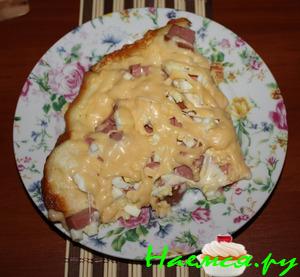 Пицца с колбасой "Минутка" Пицца с колбасой "Минутка"