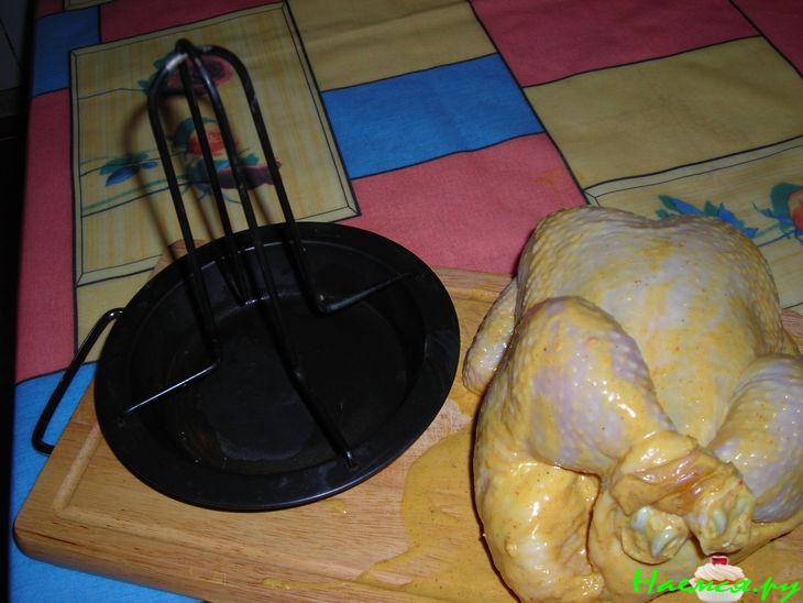 Аппетитная курочка целиком