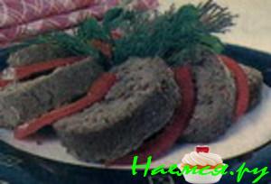 Паштет из печени и куриных потрохов