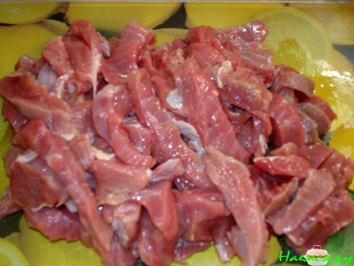 Телятина с лимонной морковью