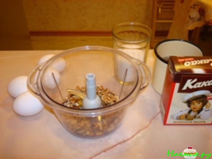 Торт "Изюминка" с шоколадным кремом