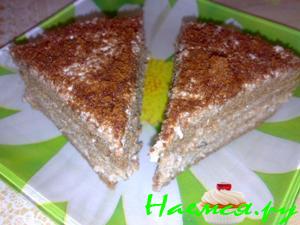 Торт на сгущенке