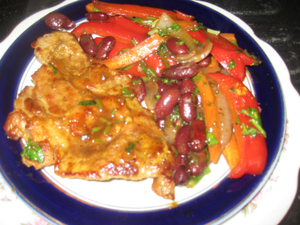 Жаркое "Свинина по-индийски"