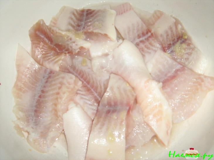 Манты с нежной, рыбной начинкой