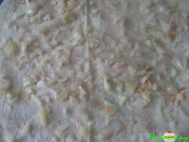 Рулет из армянского лаваша с овощами по-корейски