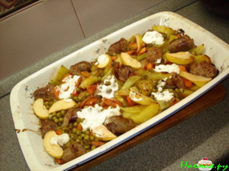 Жаркое с купатами