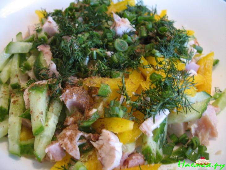 Салат "Дамский ужин"