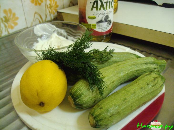 Освежающий Мильфей из кабачков