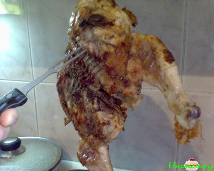 Курица под утюгом