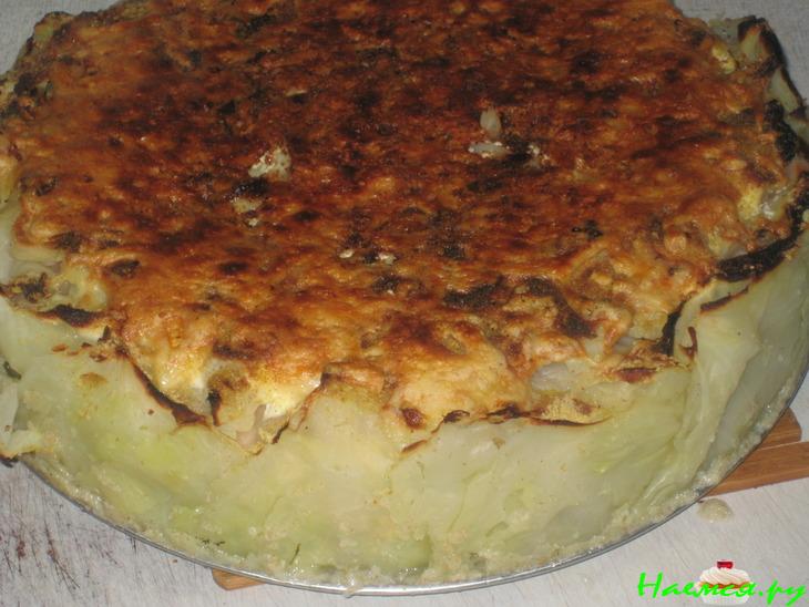 Капустный каравай с гусиным паштетом Капустный каравай с гусиным паштетом