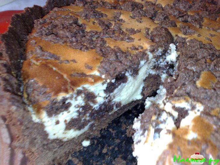 "Творожно-шоколадный торт"