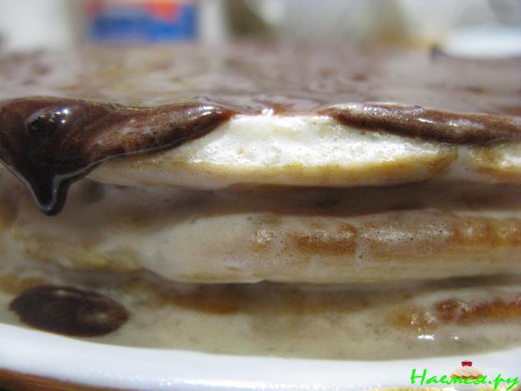 Торт за 30 минут, на сковороде, очень нежный