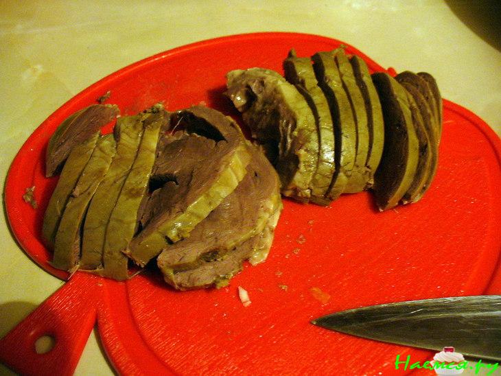 Тушеное сердце