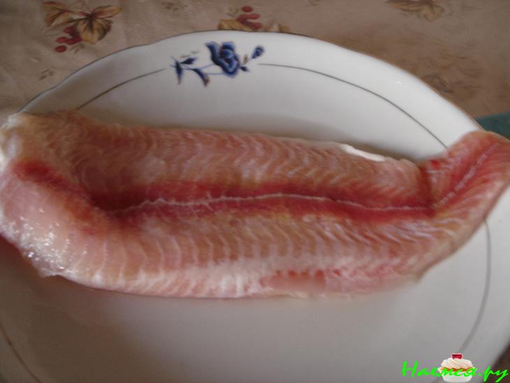 Рыба телапия с кабачками в микроволновке