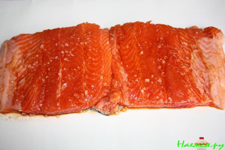 Форель домашнего посола