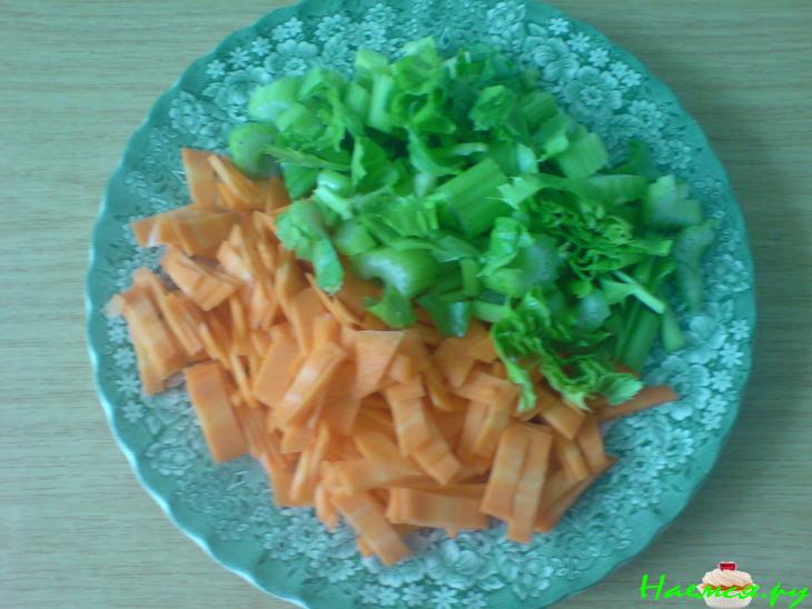 Макароны в сырно-овощном соусе Макароны в сырно-овощном соусе