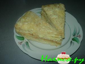 Торт "Наполеон" рубленный